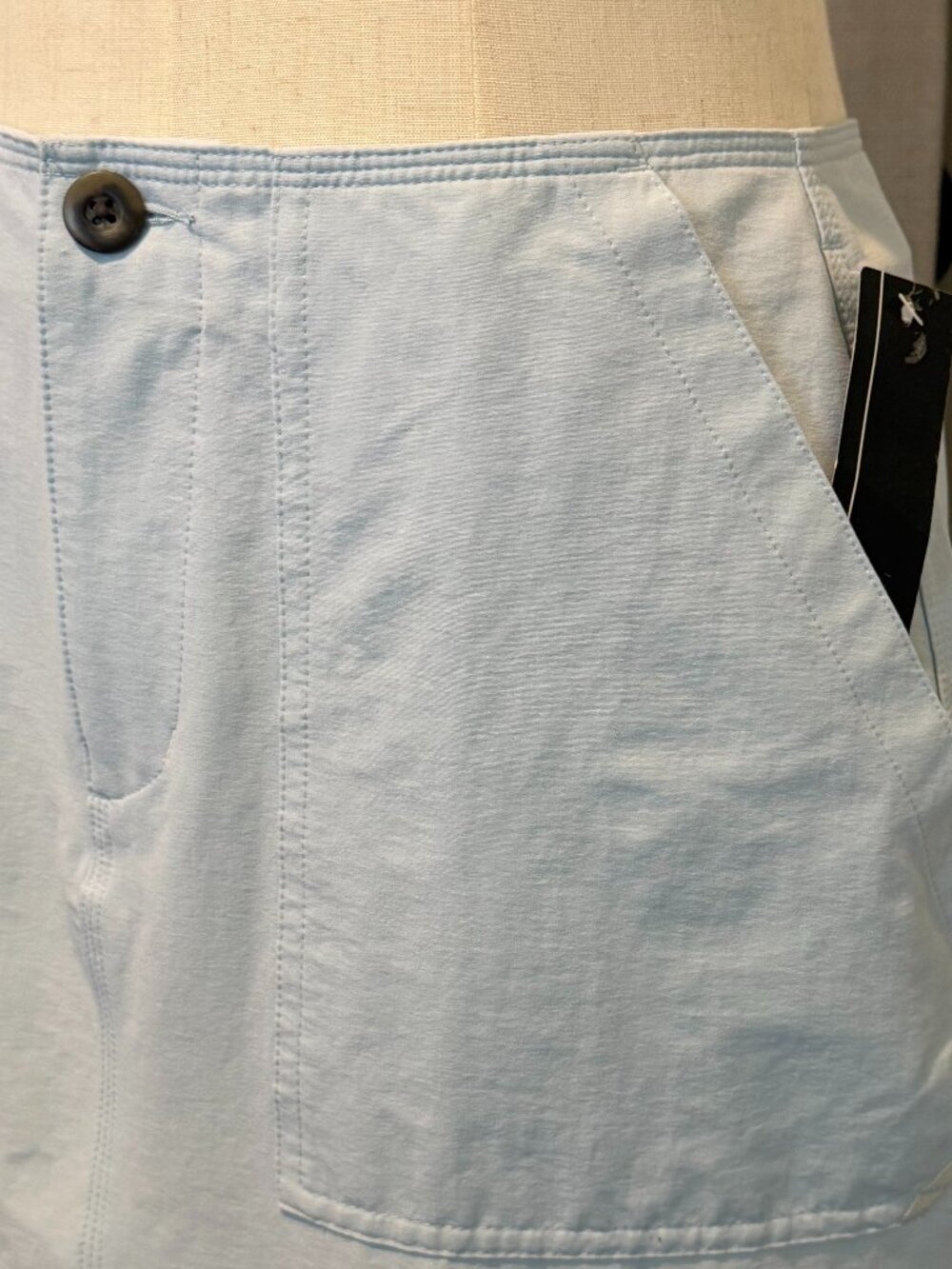 Horny Toad Blue Casual Skirt Size 6 NWT Outdoor Everyday - Picture 3 of 7